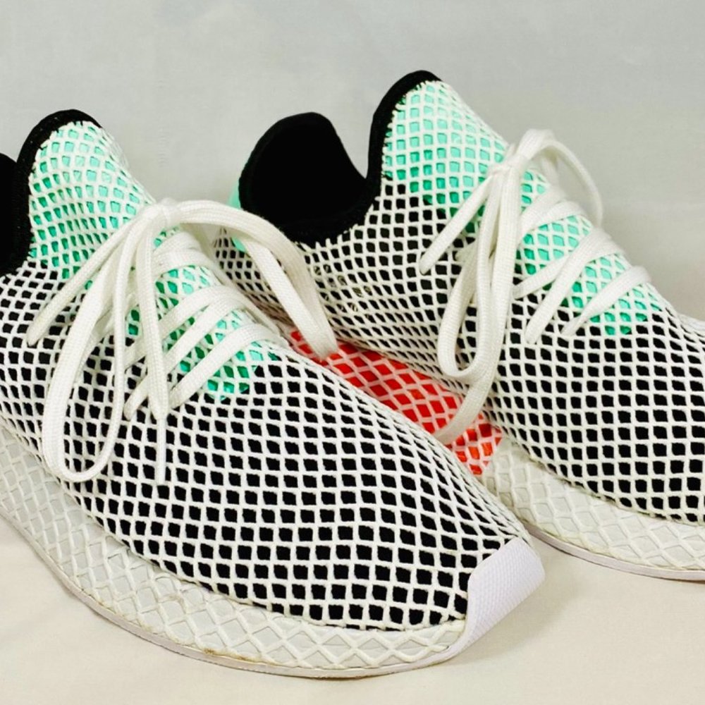 Adidas Deerupt Runner Core Black/Easy Green/White